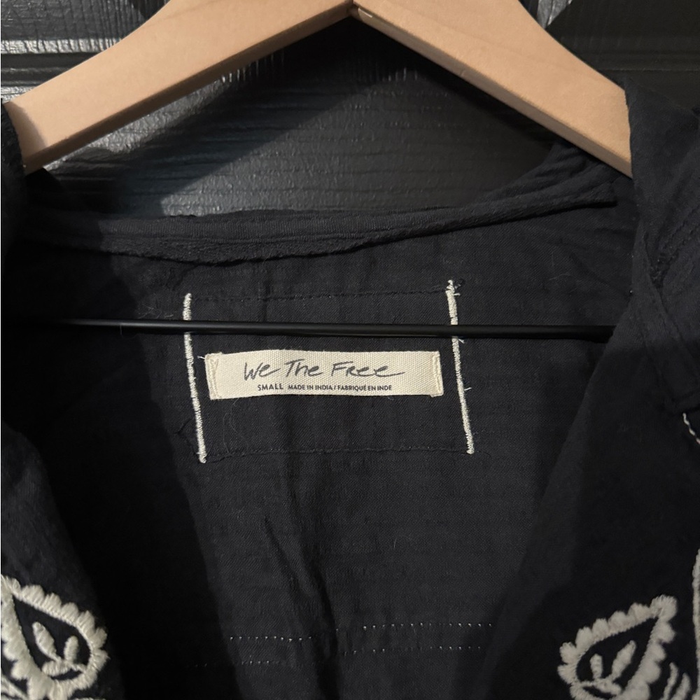 Free People embroidered hoodie - Picture 2 of 4